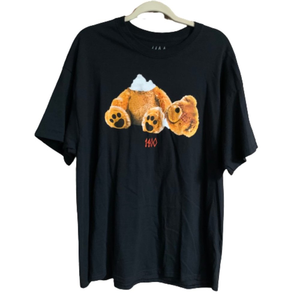 Unisex Trippie Redd 1400 Teddy Bear Black 100% Cotton X-Large T-Shirt EUC - Picture 2 of 10
